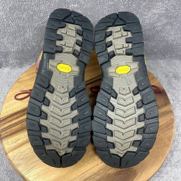 TEVA Riva Peak Mid eVent Hiking Waterproof Boots Red Leather Waterproof Womens 9 - Picture 6 of 10